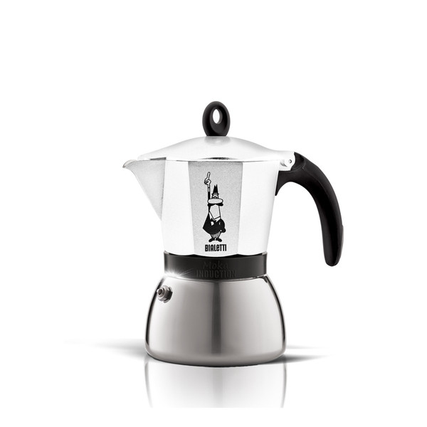 Bialetti MOKA INDUCTION 6 TZ WHITE White