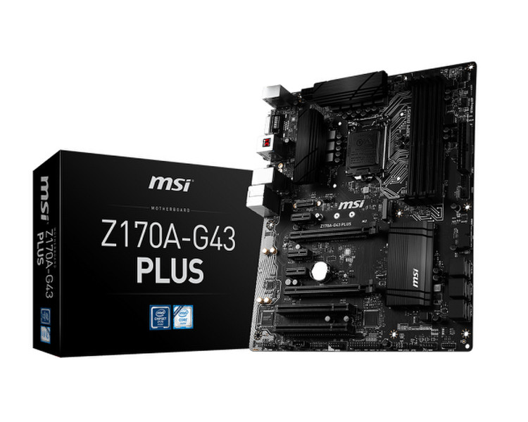 MSI Z170A-G43 PLUS Intel Z170 LGA1151 ATX motherboard