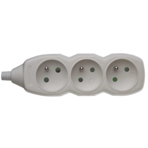 Emos P0300 3AC outlet(s) 250V White surge protector
