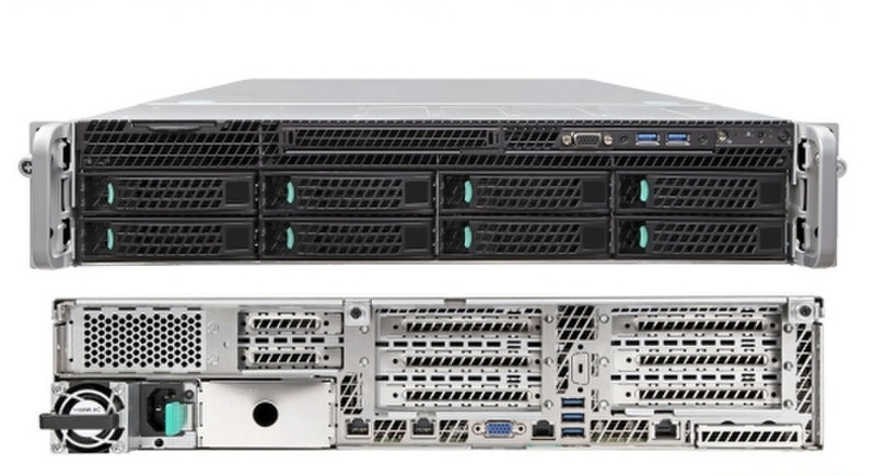 ISY Server-I WP-S2600WTT Intel C610 LGA 2011-v3 2U Черный, Cеребряный