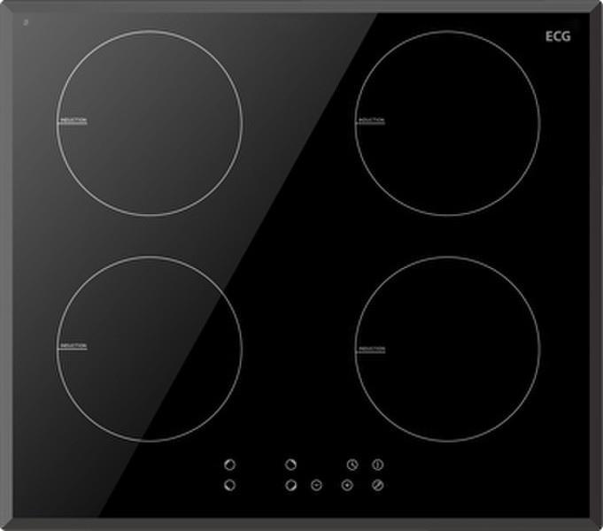 ECG EHI 7004 Built-in Black hob