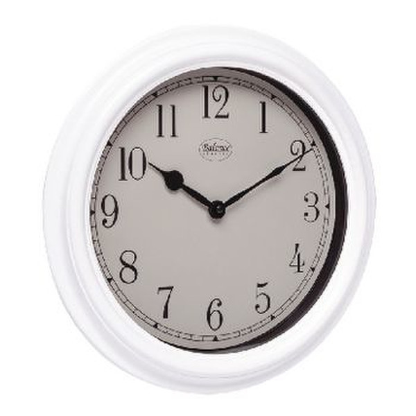 Balance 776933 Quartz wall clock Circle White wall clock