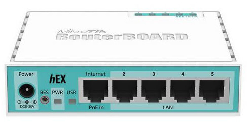 Mikrotik RB750GR2 Ethernet LAN Turquoise,White router