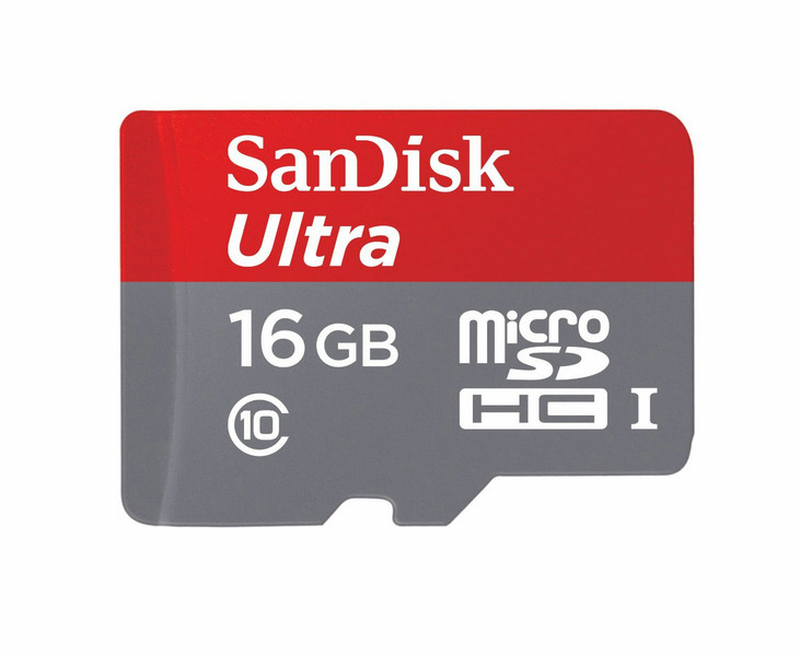 Sandisk MicroSDHC 16GB 16GB MicroSDHC Class 10 Speicherkarte