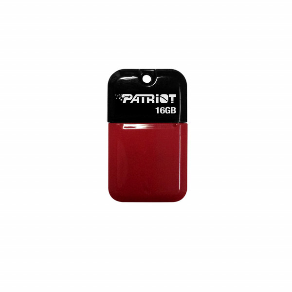 Patriot Memory Xporter Jibe 16GB 16ГБ USB 2.0 Черный, Красный, Cеребряный USB флеш накопитель