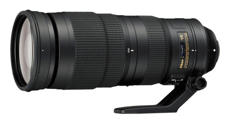 Nikon AF-S NIKKOR 200–500mm f/5.6E ED VR SLR Telephoto zoom lens Черный