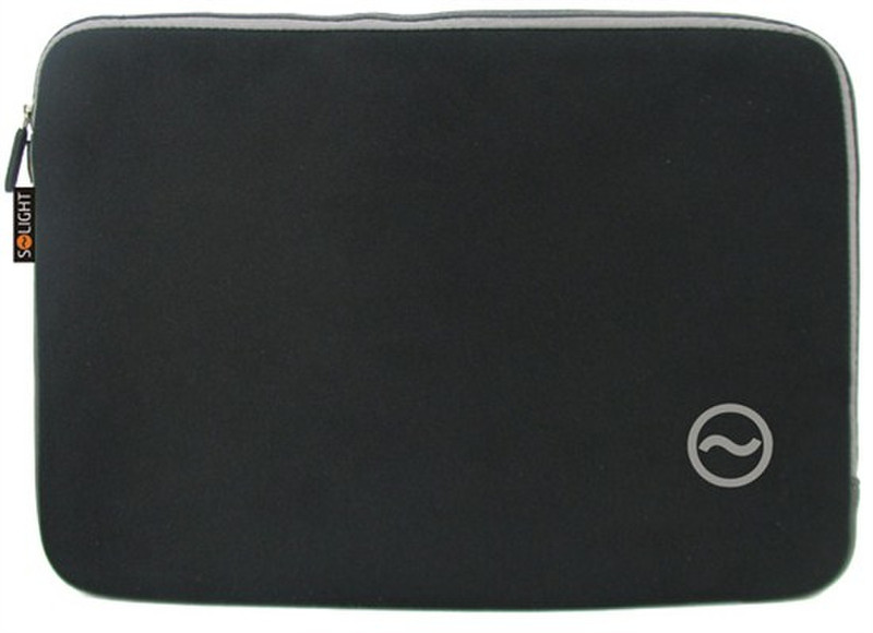 Solight 1N21 14.1Zoll Sleeve case Schwarz Notebooktasche