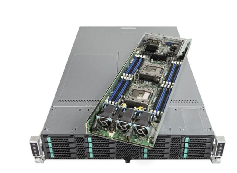ISY Server-I KP-S2600KP Intel C612 LGA 2011-v3 2U Black,Silver