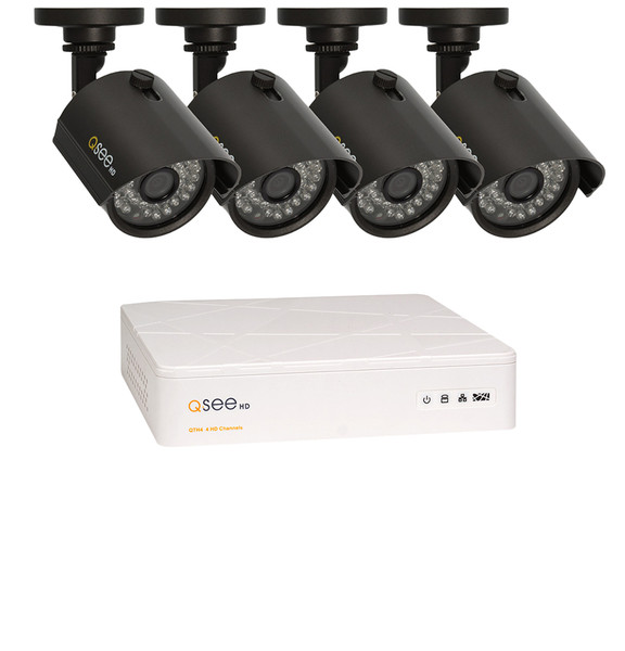 Q-See QTH4-4Z3-1 Wired 4channels video surveillance kit