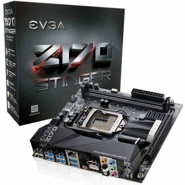 EVGA Z170 Stinger Intel Z170 LGA1151 Mini ITX motherboard