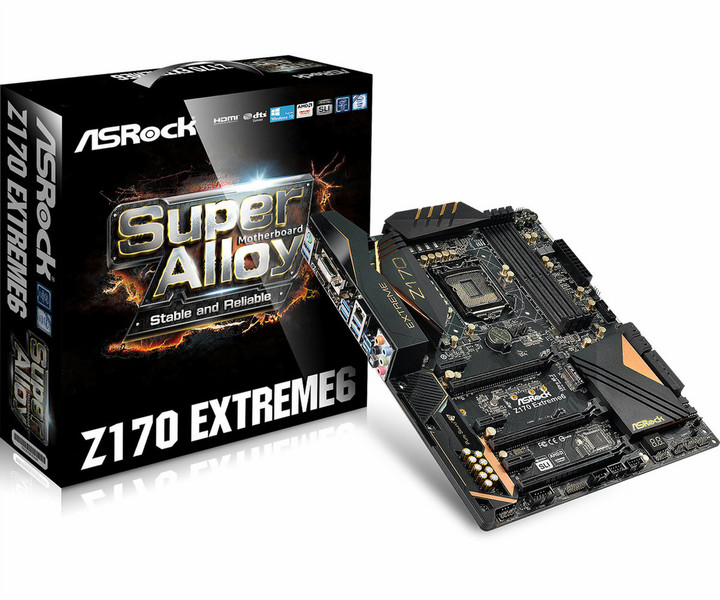 Asrock Z170 EXTREME6 Intel Z170 LGA1151 ATX motherboard