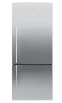 Fisher & Paykel E442BRXFD4 freestanding 295L 97L A+ Stainless steel fridge-freezer
