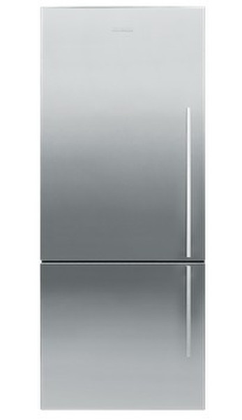 Fisher & Paykel E442BLXFD4 freestanding 296L 100L A+ Stainless steel fridge-freezer