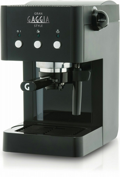 Gaggia RI8423/01 Отдельностоящий Руководство Машина для эспрессо 1л Черный кофеварка