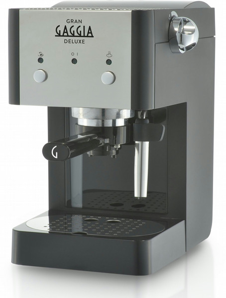 Gaggia RI8425/11 freestanding Manual Espresso machine 1L Black,Silver coffee maker