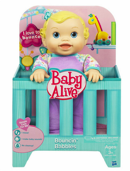 Hasbro Baby Alive Bouncin Bubbles Разноцветный кукла