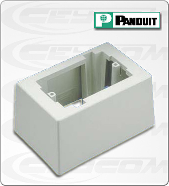 Panduit JB3510IW-A White outlet box