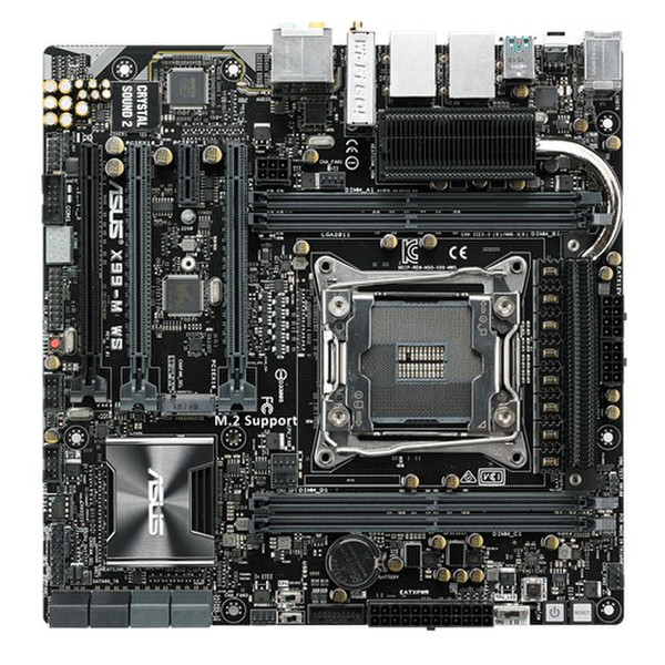 ASUS X99-M WS Intel X99 LGA 2011-v3 Micro ATX motherboard