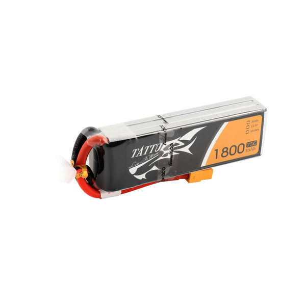 Gens ace TA-75C-1800-3S1P Lithium Polymer 1800mAh 11.1V rechargeable battery