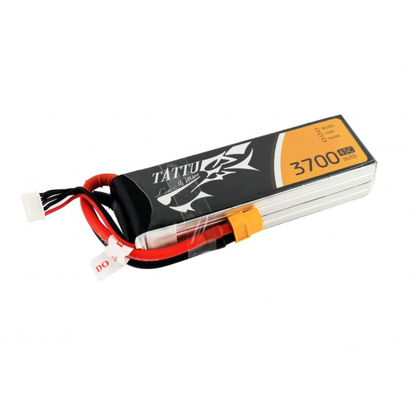 Gens ace TA-45C-3700-4S1P Lithium Polymer 3700mAh 14.8V rechargeable battery