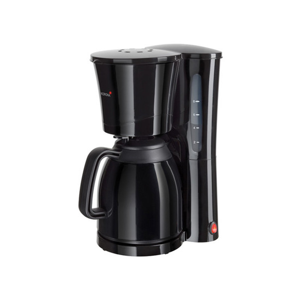 Korona 10303 Pod coffee machine 1L 8cups Black coffee maker