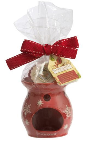 Yankee Candle 3 Xmas Wax Melts & Xmas Melt Warmer Gift Set Round Apple Multicolour 3pc(s) wax candle