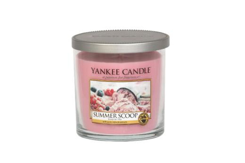 Yankee Candle Regular Tumbler Summer Scoop Rund Erdbeere Pink 1Stück(e) Wachskerze