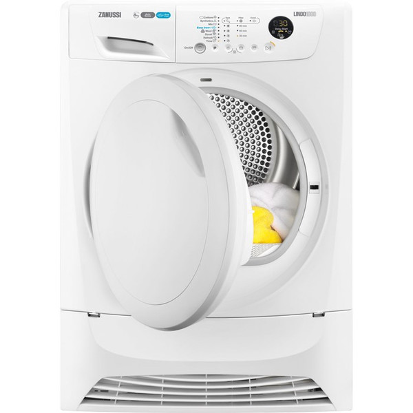 Zanussi ZDH8333PZ Freistehend Frontlader 8kg A+ Weiß Wäschetrockner