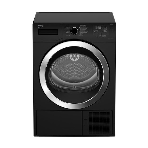 Beko DE8433 RXOB freestanding Front-load 8kg A++ Black tumble dryer