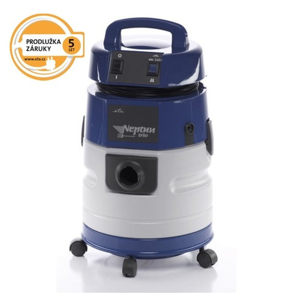 Eta 340490411 Drum vacuum cleaner 9L 1150W Black,Blue,White vacuum