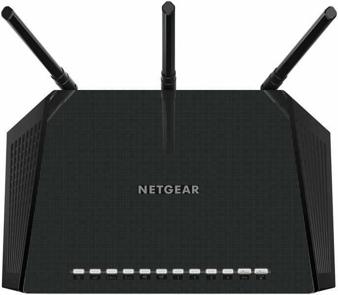 Netgear R6400 Dual-band (2.4 GHz / 5 GHz) Gigabit Ethernet Schwarz