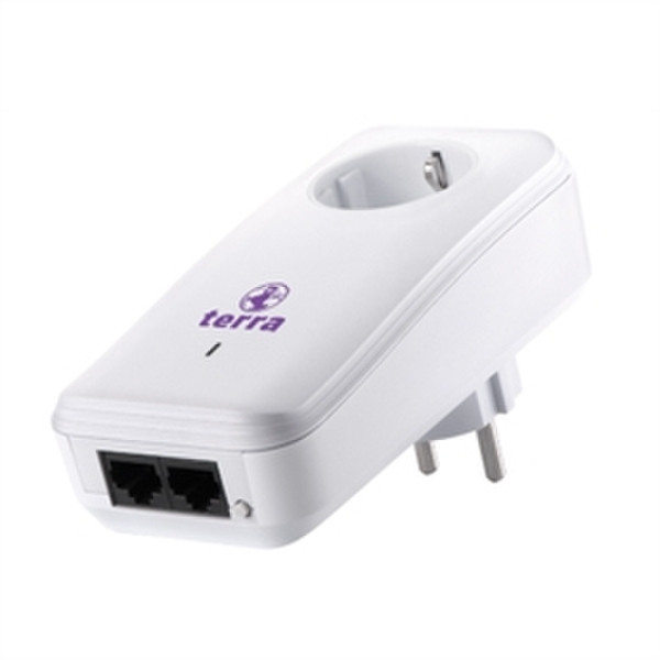 Wortmann AG TERRA 500 LAN Pro 500Mbit/s Eingebauter Ethernet-Anschluss Weiß 1Stück(e) PowerLine Netzwerkadapter