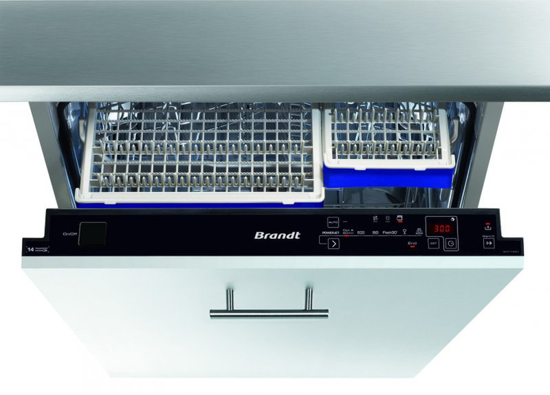 Brandt VH 1144 J Fully built-in 14place settings A++ dishwasher