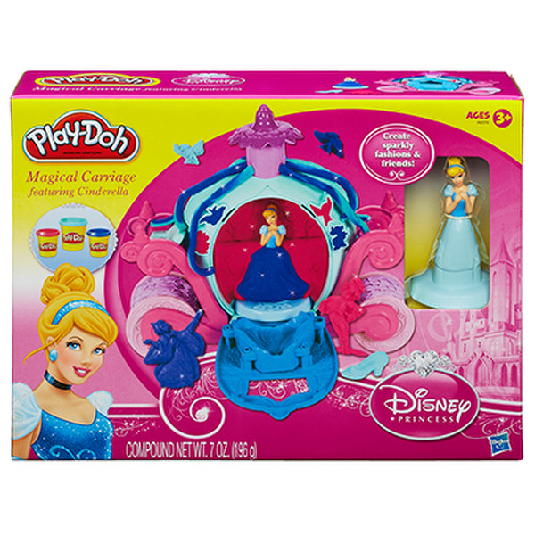 Hasbro Play-Doh Magical Carriage Featuring Disney Princess Cinderella Разноцветный кукла