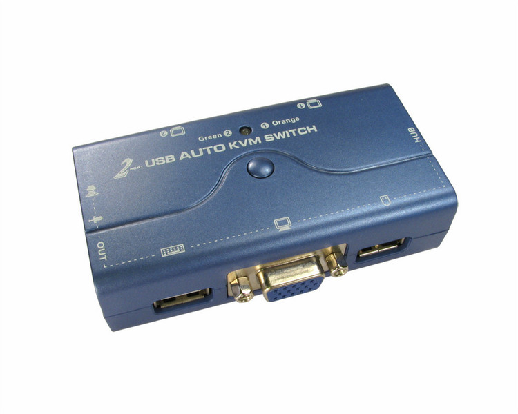 Cables Direct NLKVM-USBCAB Tastatur/Video/Maus (KVM) Switch