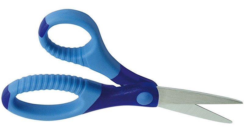 Wedo 77 35 Art & craft scissors Straight cut Blue