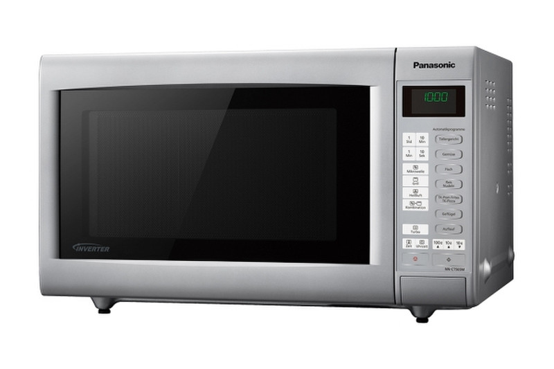 Panasonic NN-CT565MGPG Arbeitsfläche 27l 1000W Silber Mikrowelle