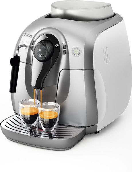Philips 2000 series HD8651/31 freestanding Fully-auto Espresso machine 1L 2cups Chrome coffee maker