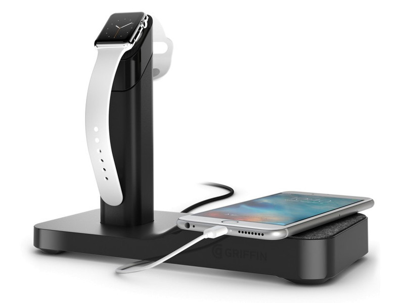 Griffin WatchStand Powered Charging Station Indoor Black
