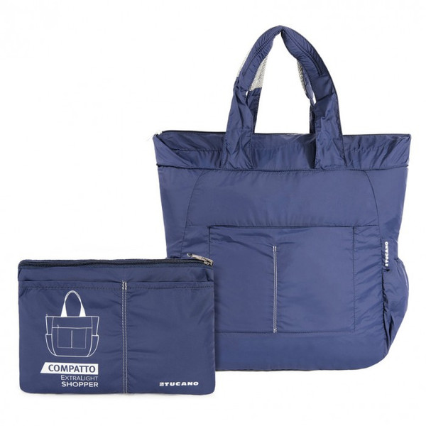 Tucano Compatto Shopper bag Nylon Blue