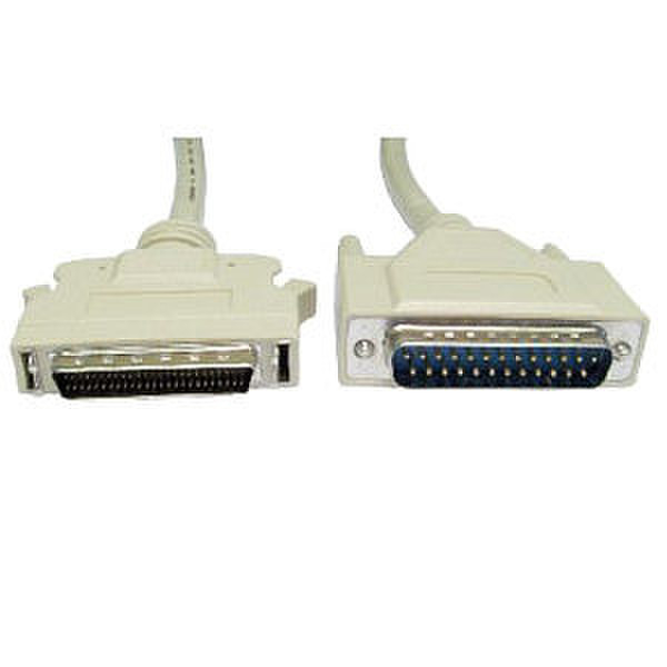 Cables Direct SS-122H Extern 0.5m 25-p 50-p Grau SCSI-Kabel