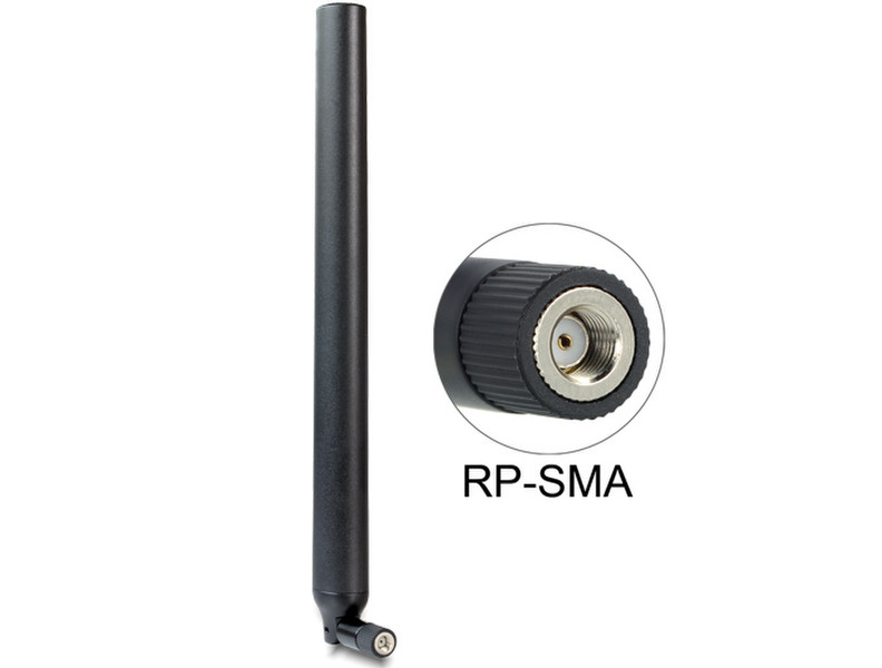 DeLOCK 88991 Omni-directional antenna RP-SMA 9dBi Netzwerk-Antenne