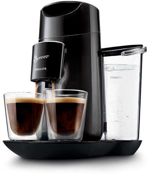 Philips Senseo Twist freestanding Pod coffee machine 1.6L 11cups Black