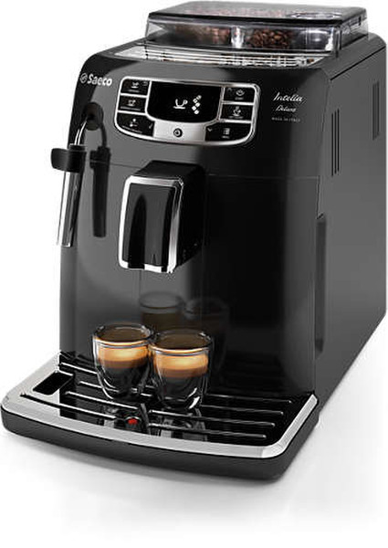Philips Saeco Intelia Deluxe Отдельностоящий Автоматическая Espresso machine Черный