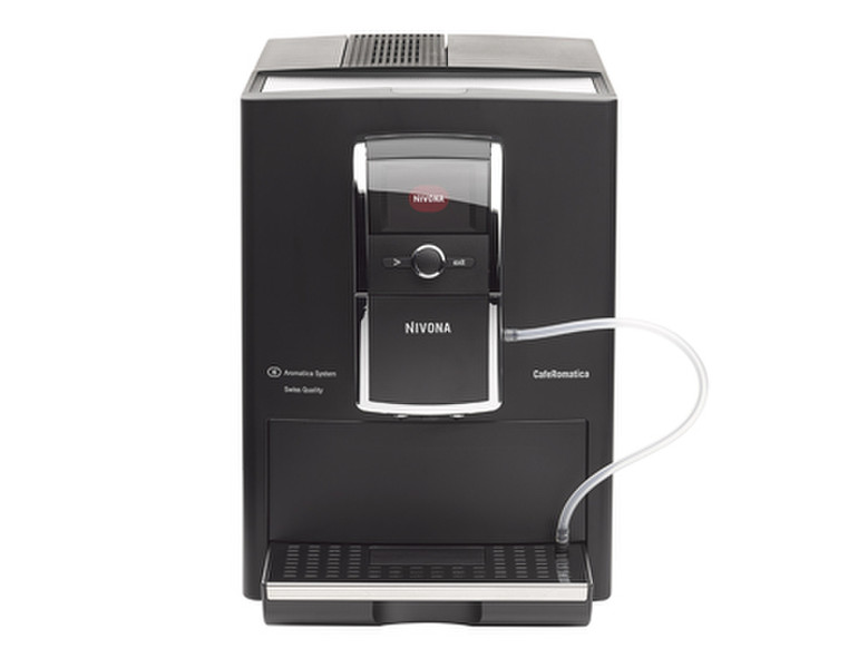 Nivona CafeRomatica 838 Espresso machine 1.8л Черный, Хром