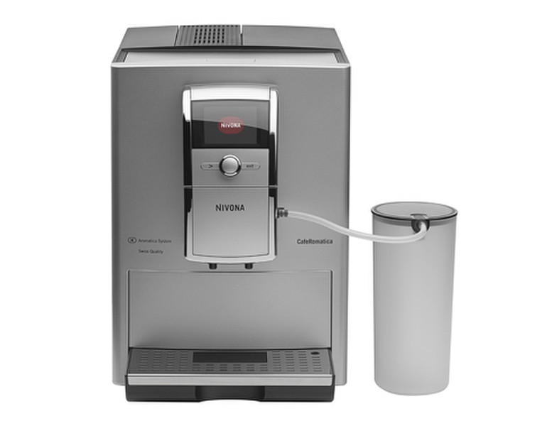 Nivona CafeRomatica 848 Espresso machine 1.8л Хром, Cеребряный