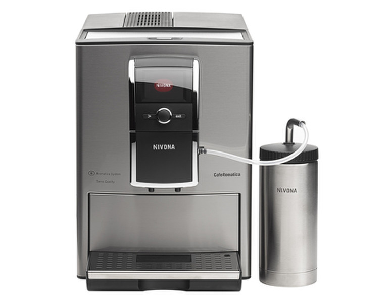 Nivona CafeRomatica 858 Espresso machine 1.8L Chrome,Stainless steel