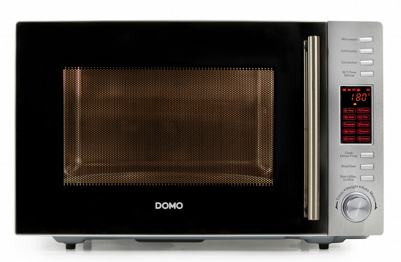 Domo DO2330CG Countertop 30L 900W Stainless steel microwave