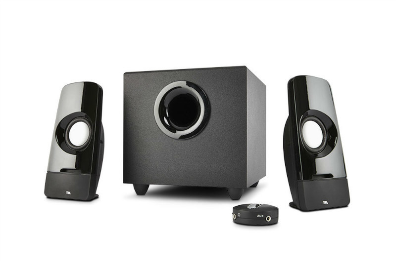 Cyber Acoustics CA-3050 2.1channels 8W Black speaker set