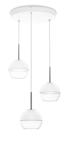 Philips InStyle 371673116 Жесткий монтаж 4.5Вт LED Белый, Прозрачный подвесная лампа